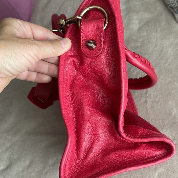 Balenciaga Agneau Giant 12 Rose Gold City Rose Thulian - Picture 12 of 13